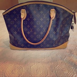 Louis Vuitton Vintage Lockit Horizontal Hand Bag